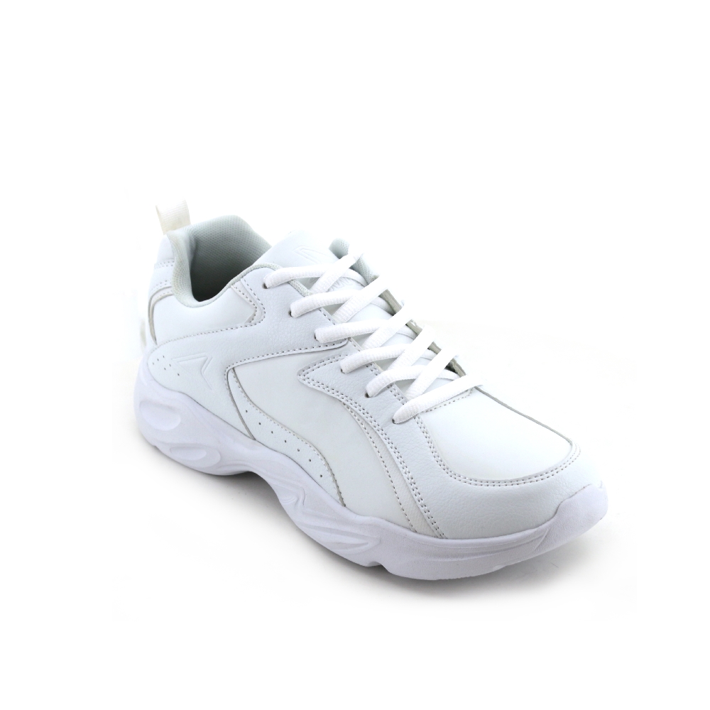 bata power white shoes