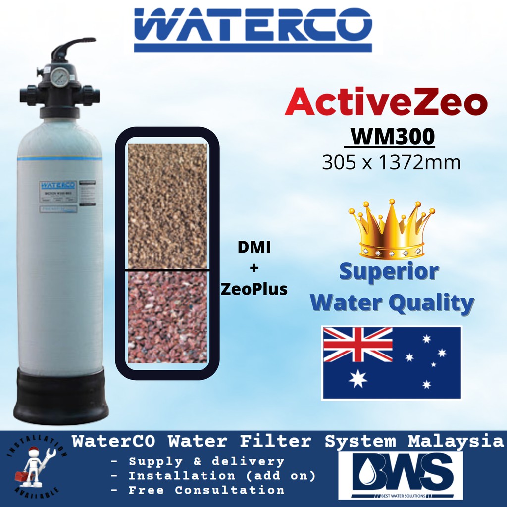 WATERCO WM300 ACTIVEZEO FILTER WM300 WITH INSTALLATION | Shopee Malaysia