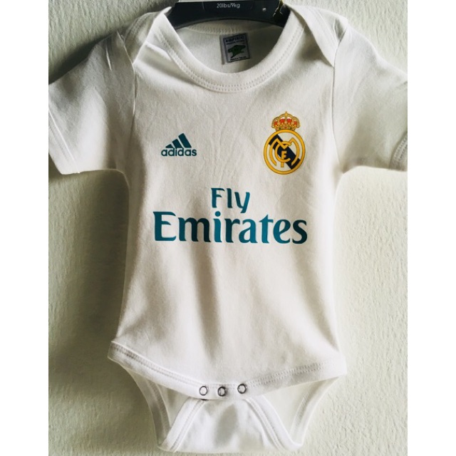 real madrid newborn clothes