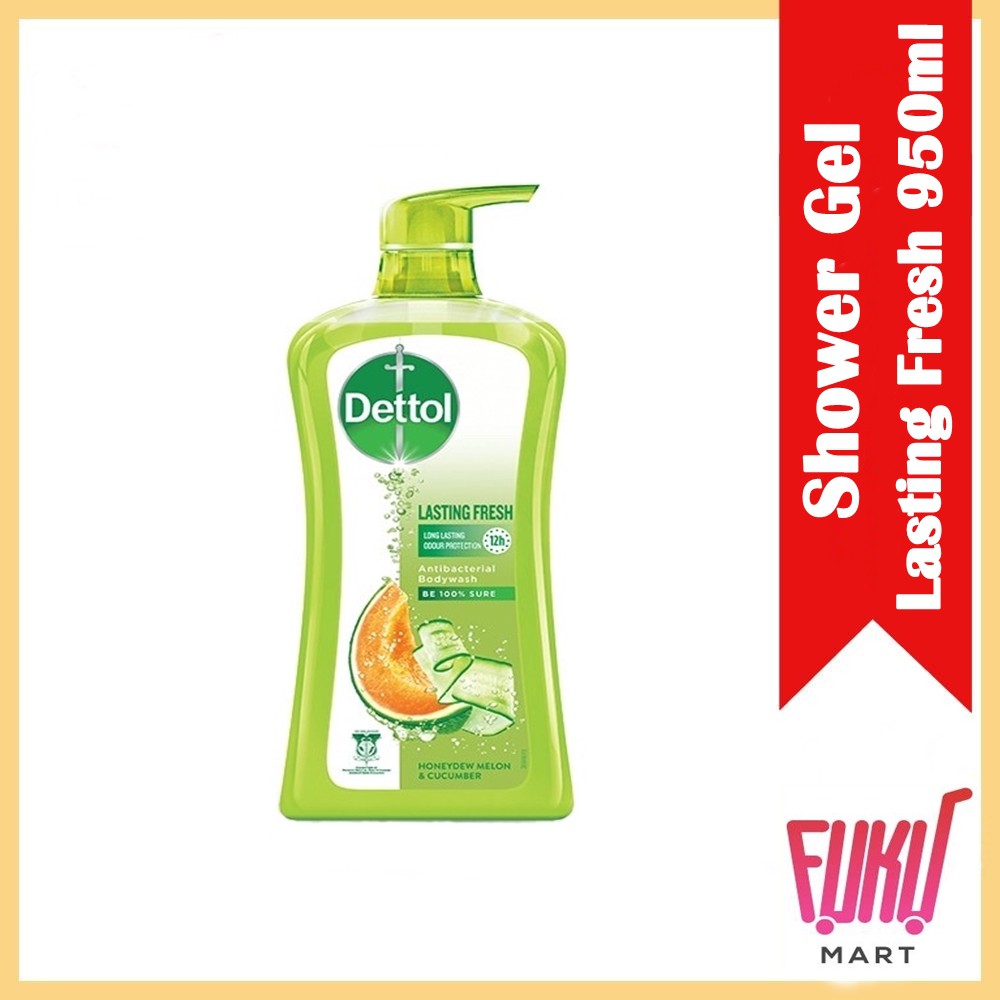 Dettol Shower Gel Lasting Fresh 950ml Shopee Malaysia