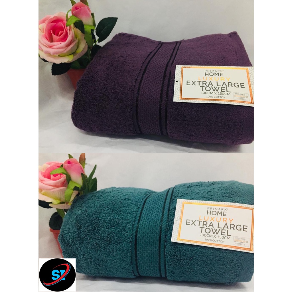 Jumbo Baser Bath Towel Xxxi Size 40 X 60 Inches 100 X 150 Cm 900 Grams Shopee Malaysia