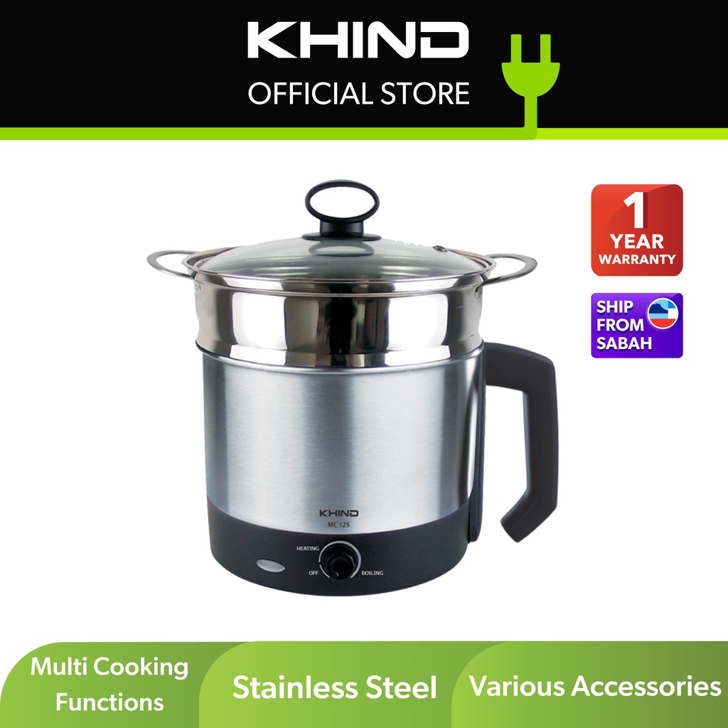 [East Malaysia] Khind 1.2L Multi Cooker MC12S (Sabah Customer Enjoy