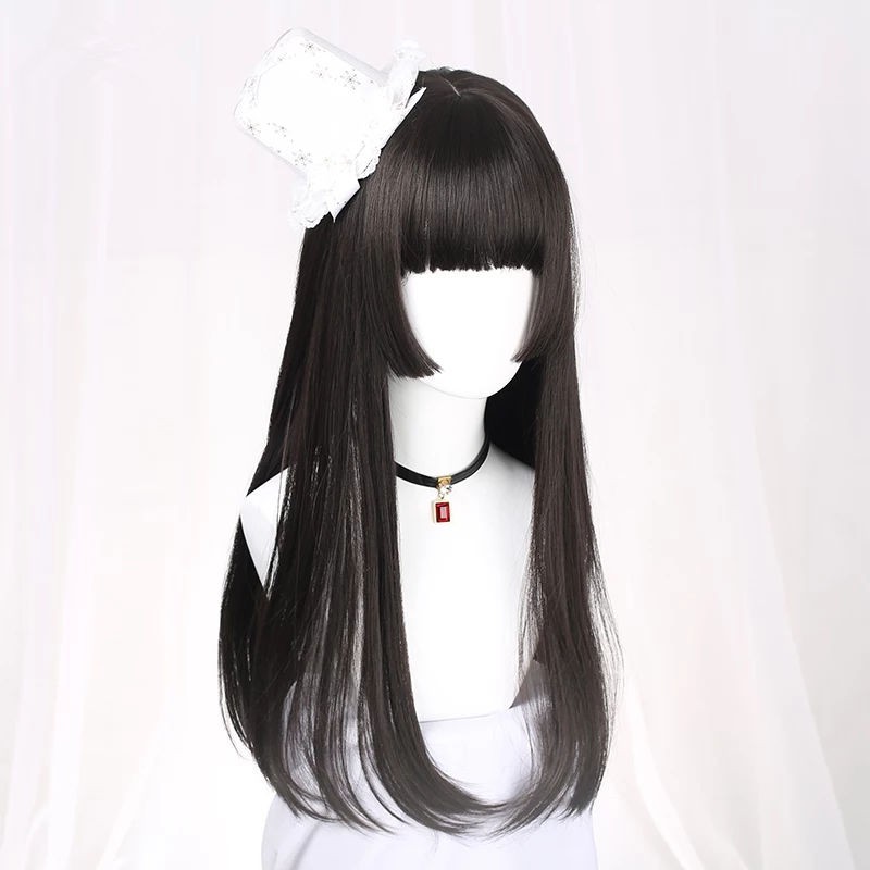 Thousands Of Men And Women General Fake Black Long Straight