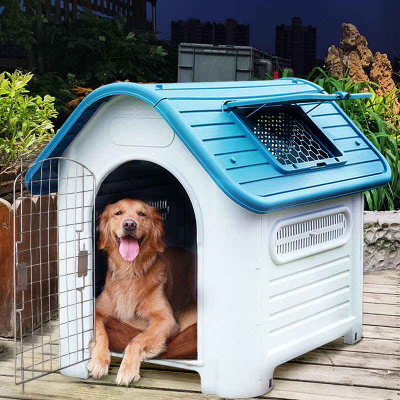 Jgf Kennel Dog House Outdoor Dog Cage Dog Shed Waterproof Dog House Dog Large Dog House Outdoor Rainproof Shopee Malaysia
