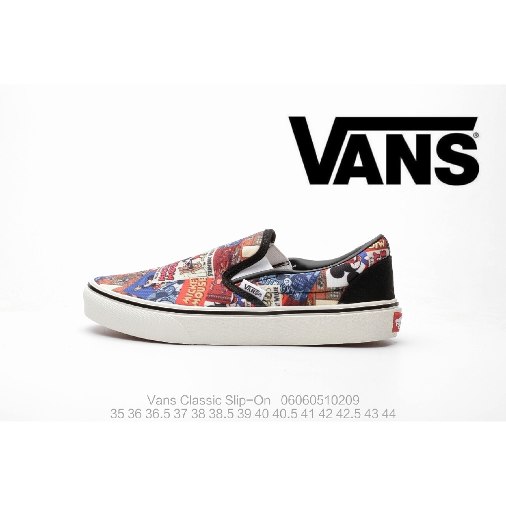 mickey mouse vans size 5