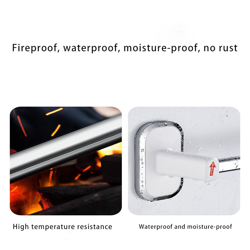 Versatile Multi KAKUGU Towel Bar Sticker Hand Stainless Steel Holder Dish Cloths Hanger Wall Mount punch Bathroom Kitche