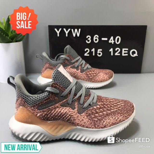 adidas alphabounce grey pink