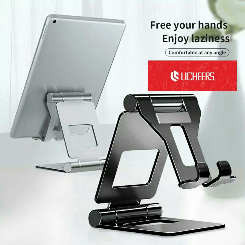 LICHEERS Aluminium Alloy 4"13" Tablet Stand Phone Stand, 270 Degree 2