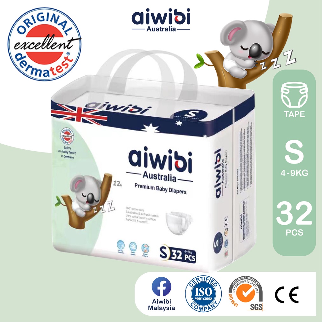 Aiwibi Premium TAPE/S-32pcs/Medium Pack AWB02 | Shopee Malaysia