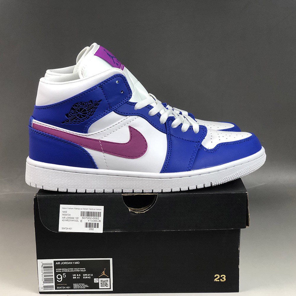 jordan 1 mid violet