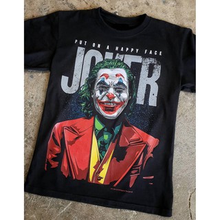 BT150 JOKER Put On A Happy Face Original Black Timber T-Shirt