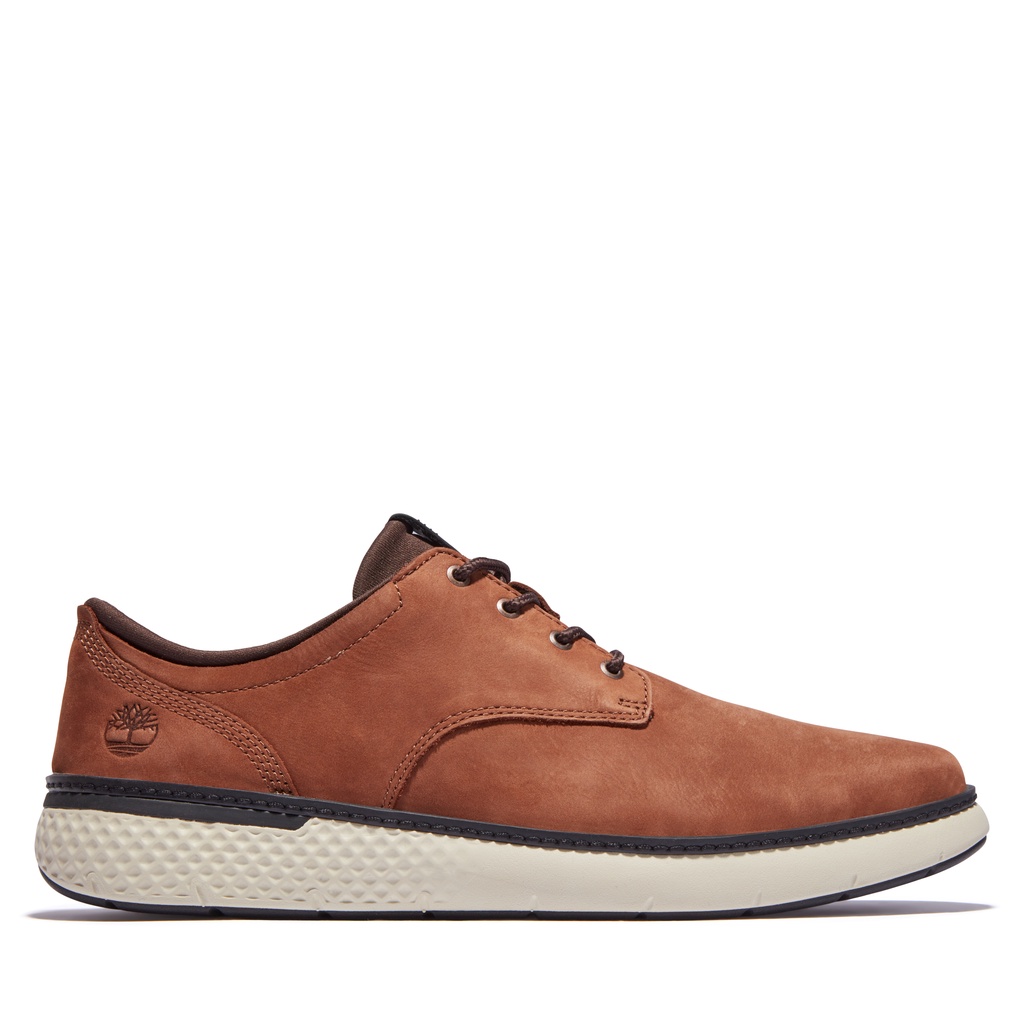 cross mark oxford for men in brown