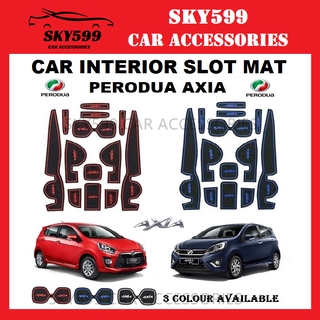 Perodua ARUZ VIVA MYVI ALZA AXIA BEZZA Interior Slot Mat 