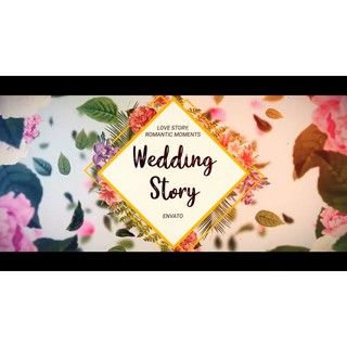 Videohive Wedding Gold Slideshow Shopee Malaysia