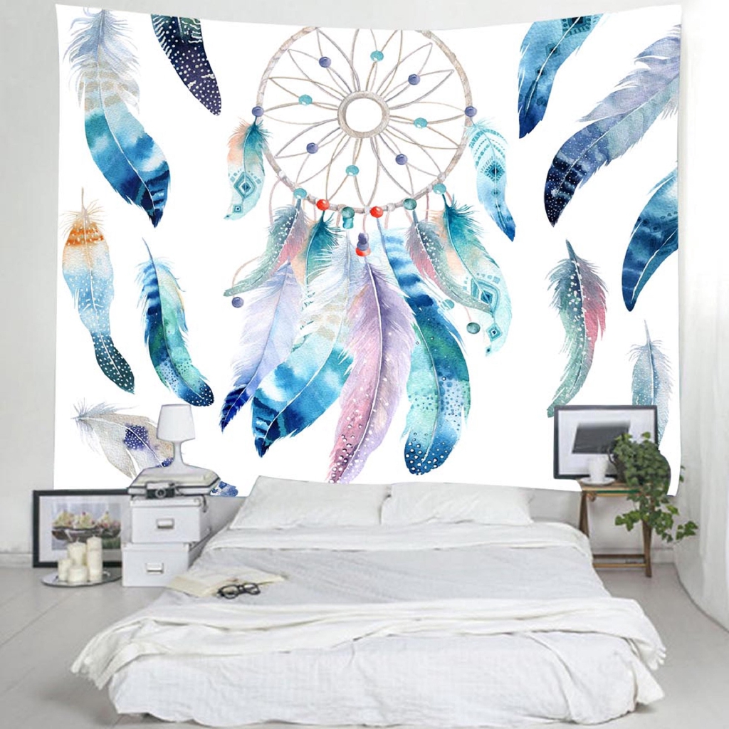 2019 Anchor Hanging Background Cloth Decoration Bedroom Girl Bedside Wall Cloth Tapestry Cocoa