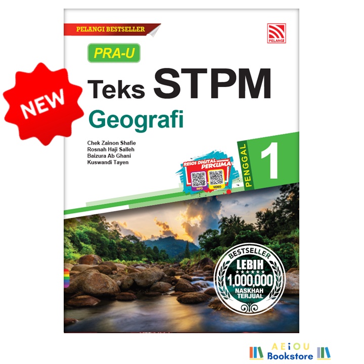 Buy [AEiOU] PRAU STPM GEOGRAFI Penggal 1 (STPM Semester 1) Buku