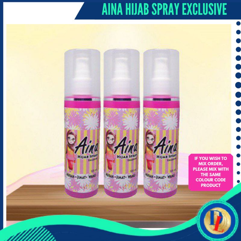 Aina Hijab Spray AinaSprayTudung Pengeras Tudung Starch Tudung Easy On