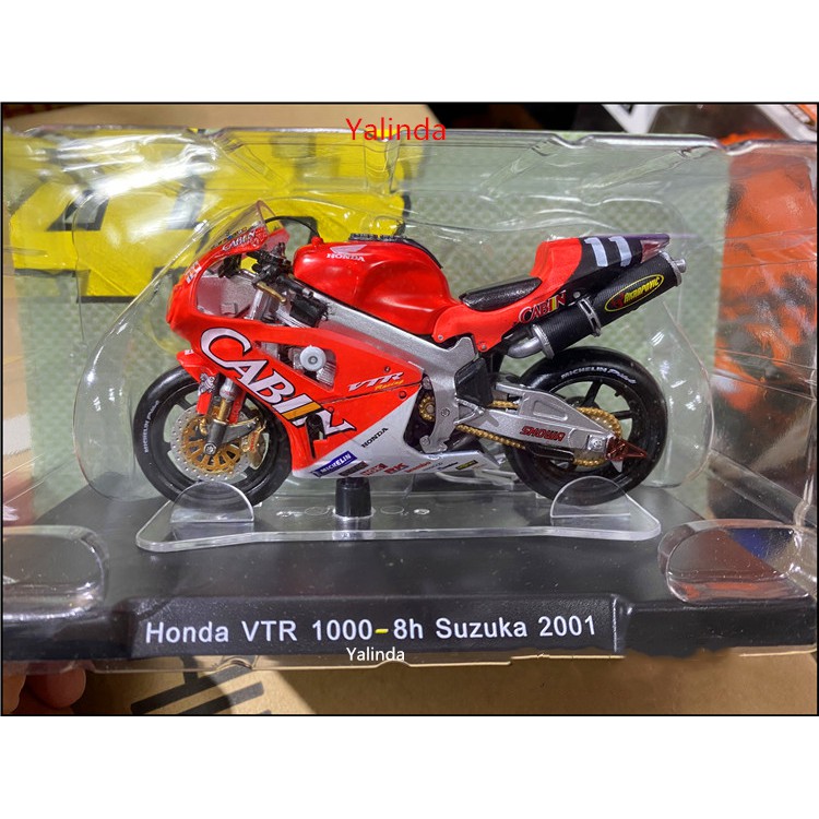 1/18 Scale Moto IXO-Altaya Rossi Honda VTR 1000-8h Suzuka 2000 #46 Motorcycle 