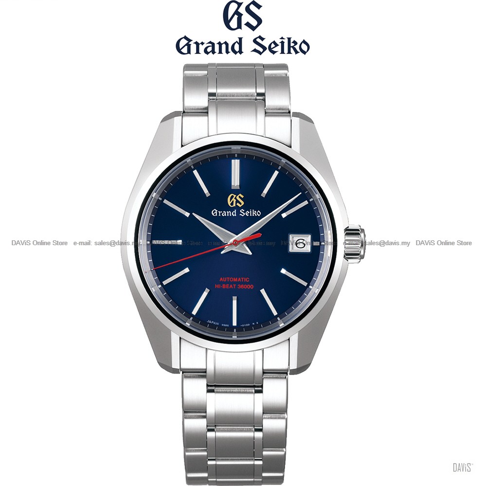 Grand Seiko SBGH281 Men's Watch 60th Anniversary Heritage Automatic Hi-Beat  SS Bracelet Blue Limited Edition *Orig | Shopee Malaysia