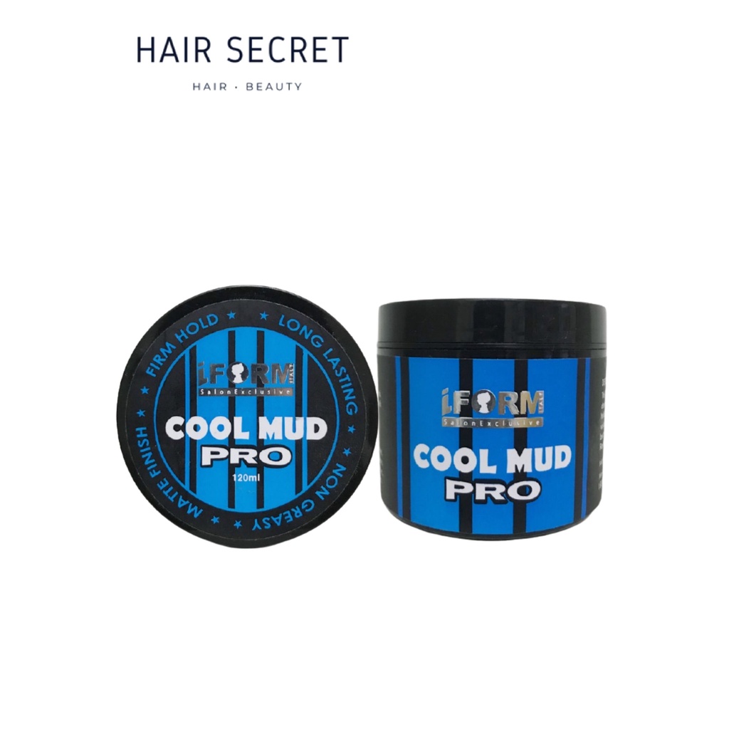 Iform Cool Mud Clay Pro (For Long Lasting Hair Style & Easy Wash) 120ml |  Shopee Malaysia