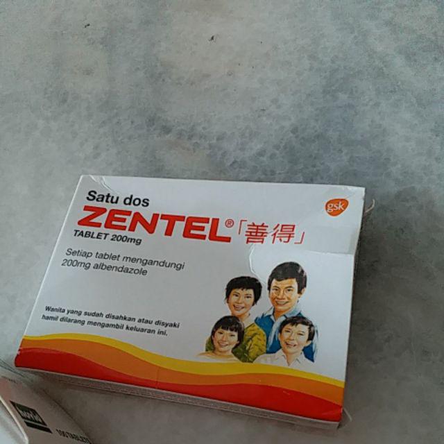 Zentel De-Worm Tablet Ubat Cacing 2 Tablets  Shopee Malaysia
