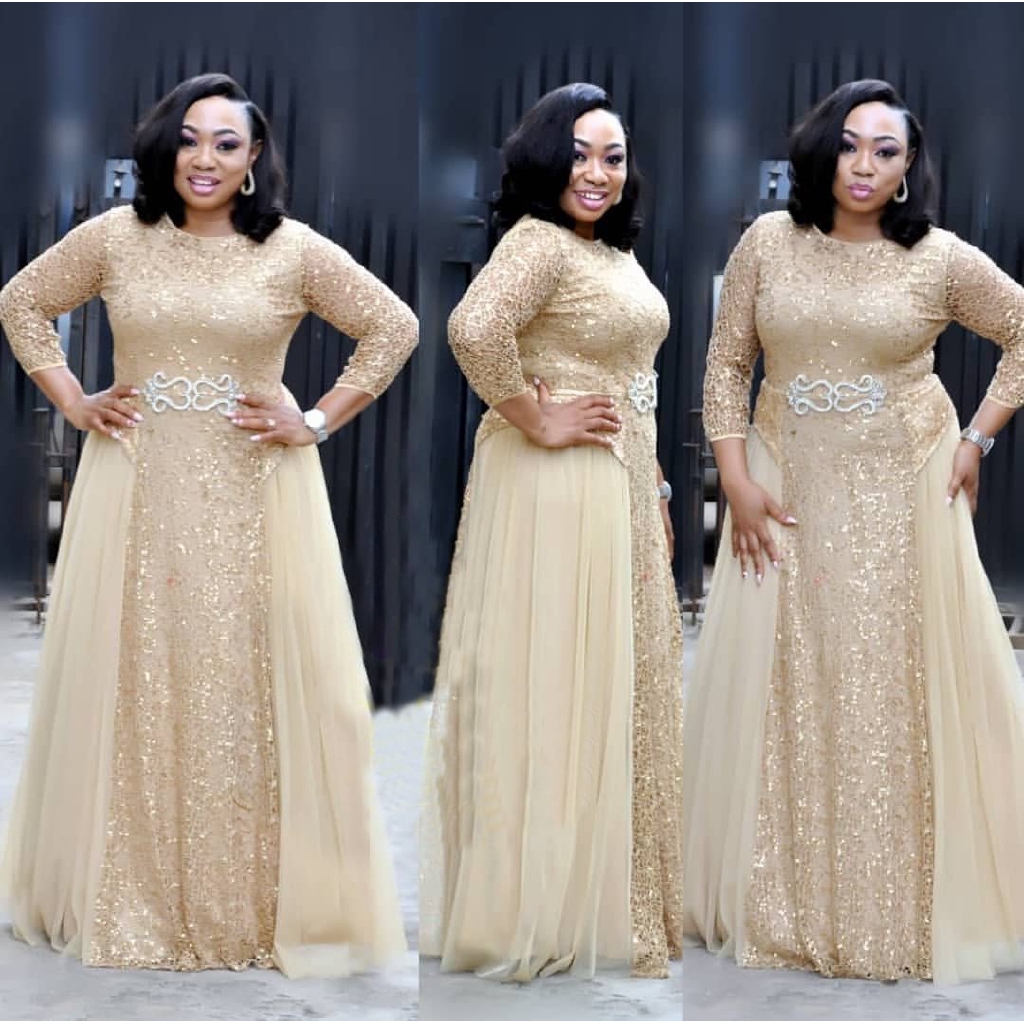 dinner gown styles for fat ladies