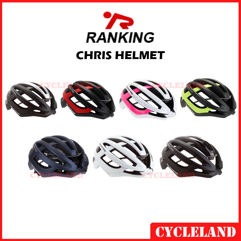RANKING CHRIS ROAD BIKE HELMET Shopee Malaysia