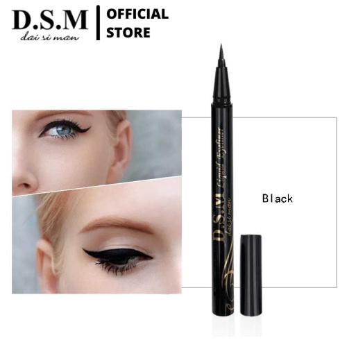 DSM DaiSiMan Professional Liquid Eyeliner Waterproof Non-smudge Black EyeLine Water Pen Long-lasting