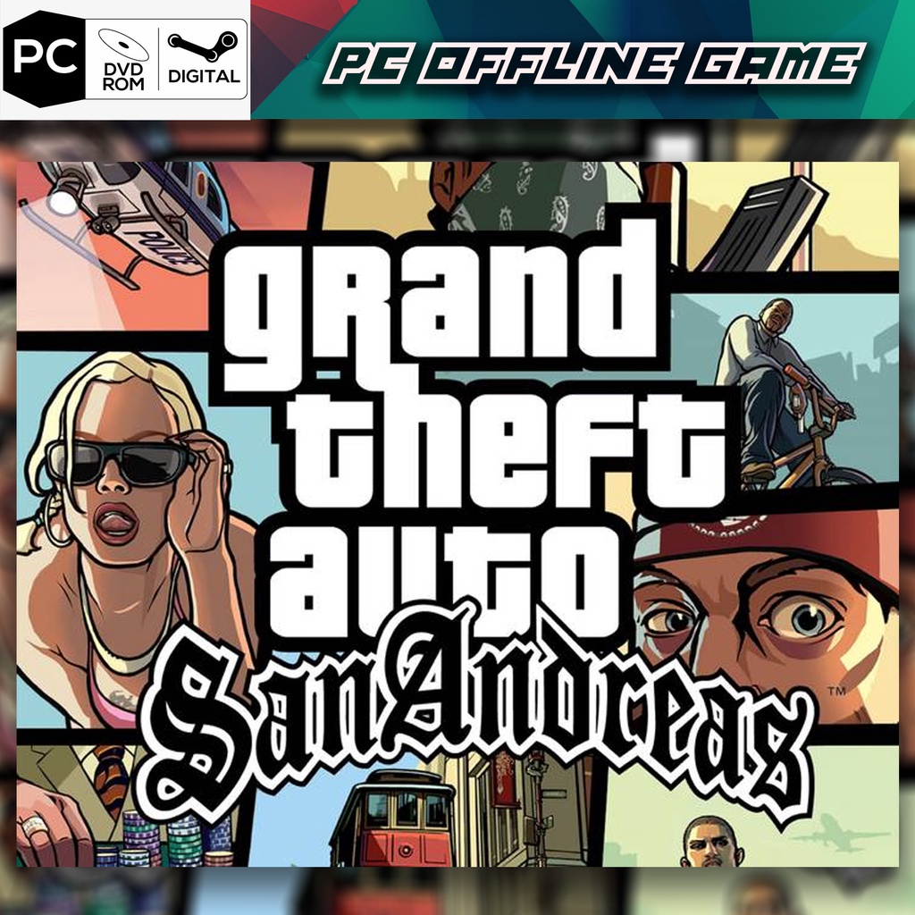 PC Offline] GTA Trilogy | San Andreas | Vicecity | III FULL GAME ✓ | Shopee  Malaysia