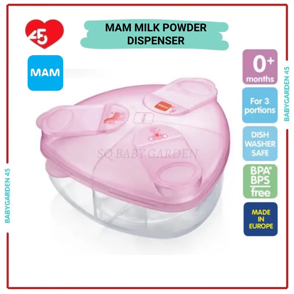 Trend frontier MAM Milk Powder Dispenser Pink Discounted price best