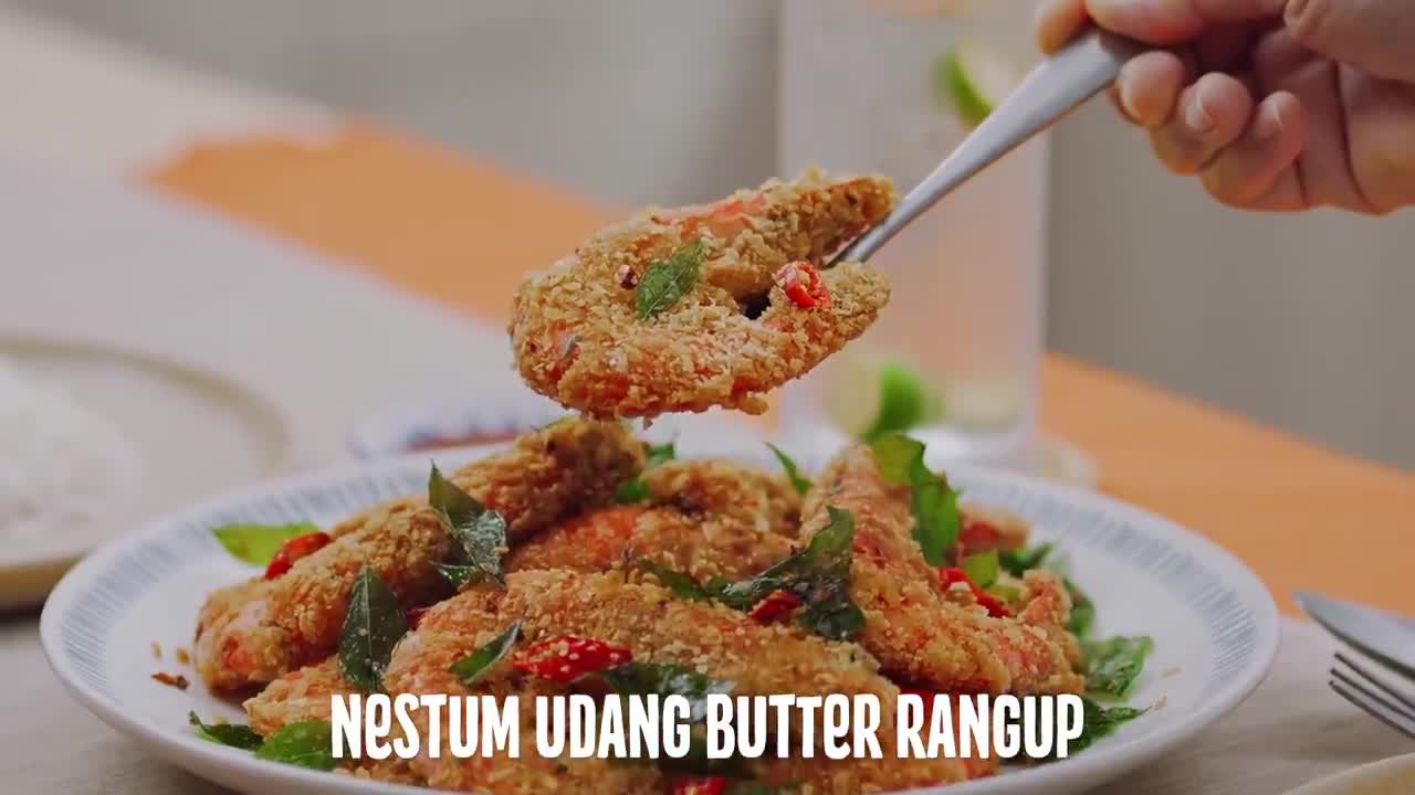 Udang nestum butter