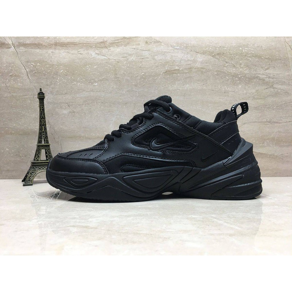 nike air m2k tekno triple black