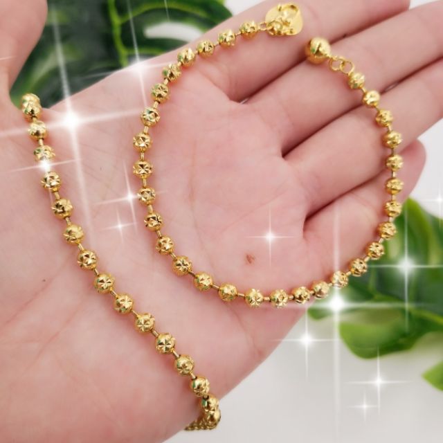 Emas Korea  24K Shine Pung Store Gelang  Tangan Dewasa GTD 