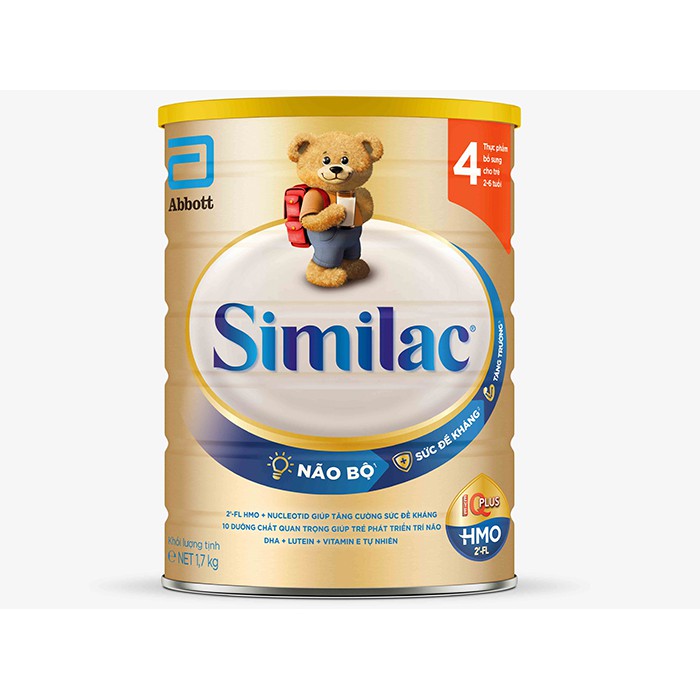 Similac IQ Plus HMO Milk No. 4 Gold - 1700g (2-6 years old) new model | Shopee Malaysia