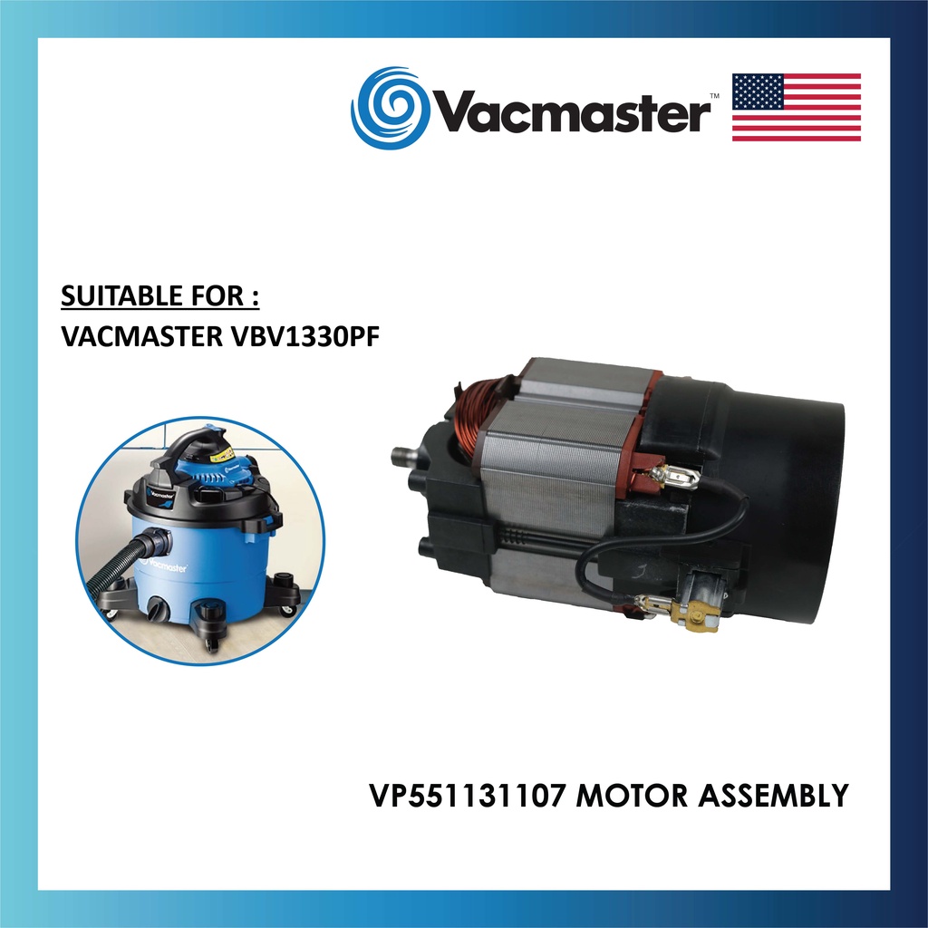 [VACMASTER SPAREPART] VACUUM CLEANER MOTOR ASSEMBLY VP551131107