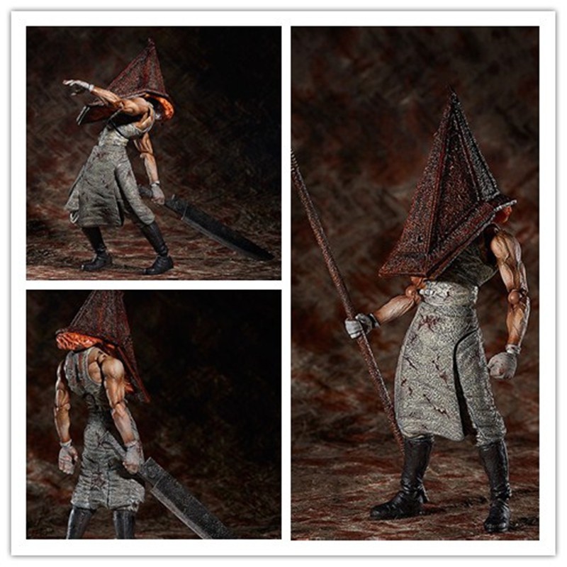 Vncy Figma Sp 055 Darjeeling 2 Triangle Red Pyramid Head Iron Head Vncy Figma Sp 055 Shopee Malaysia - roblox pyramid head hat