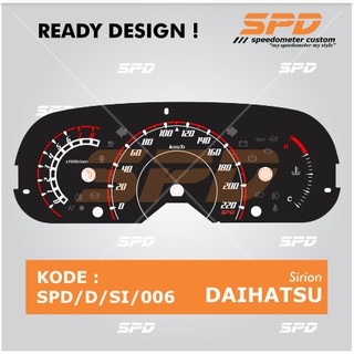 Panel Meter Custom Perodua Myvi Gen 2 Daihatsu Sirion Shopee Malaysia