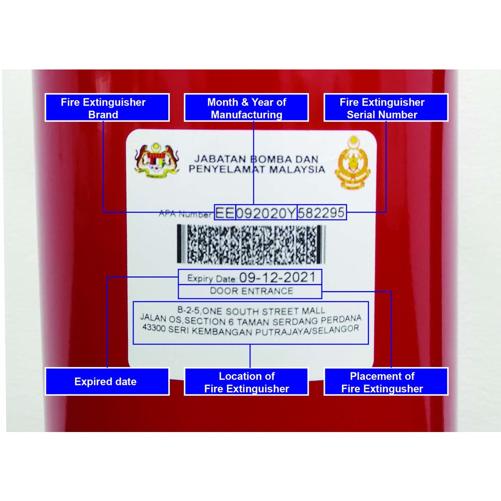 Fire Extinguisher Service & Bomba Cert Renewal Shopee Malaysia