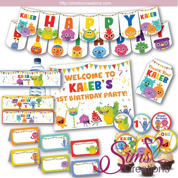 Super Simple Songs Theme Party Decoration Package 