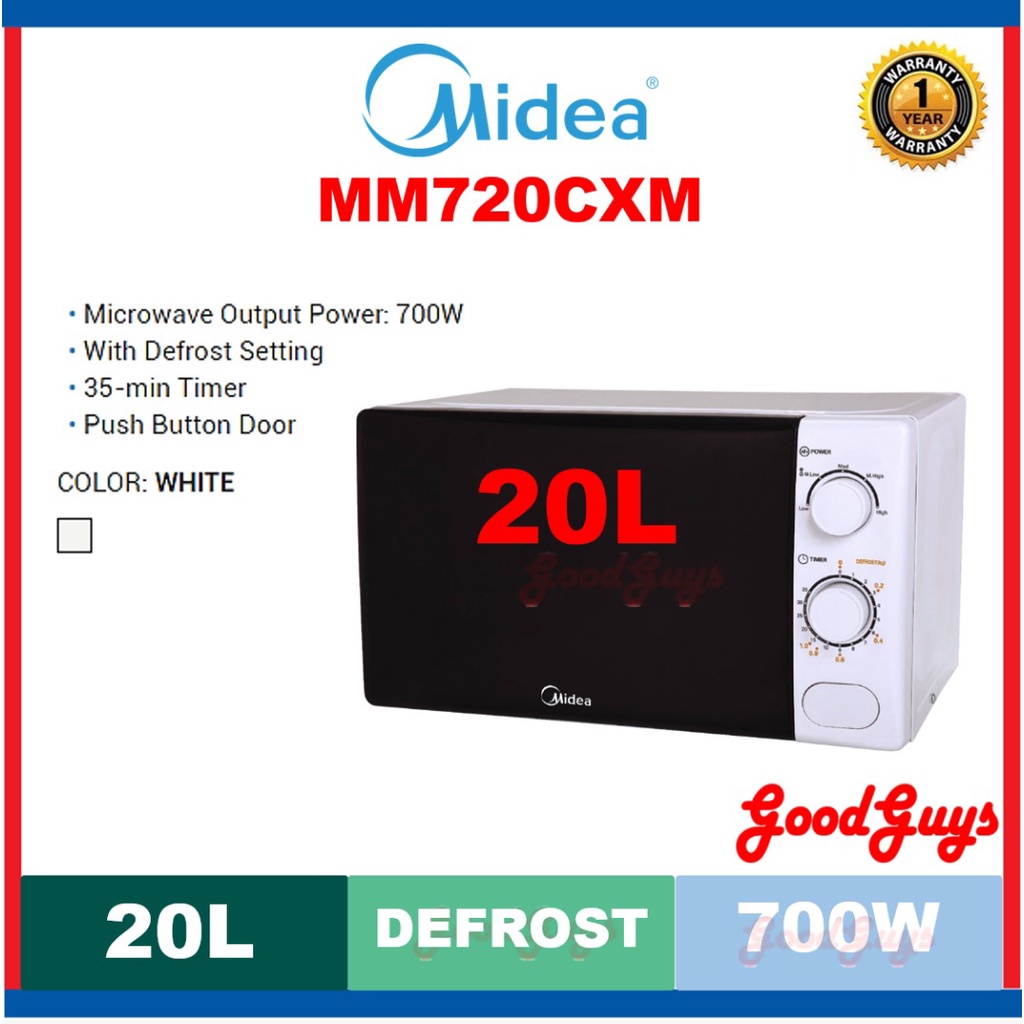 Midea MM720CXM 20L Microwave Oven