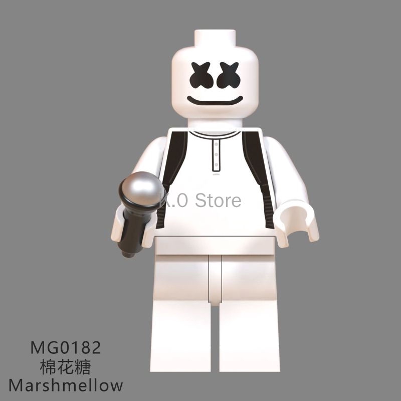 marshmallow lego