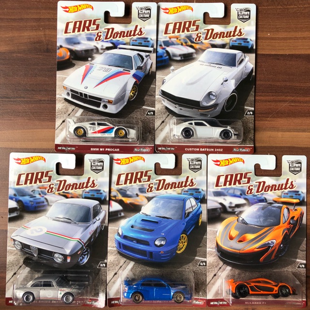 cars and donuts hot wheels