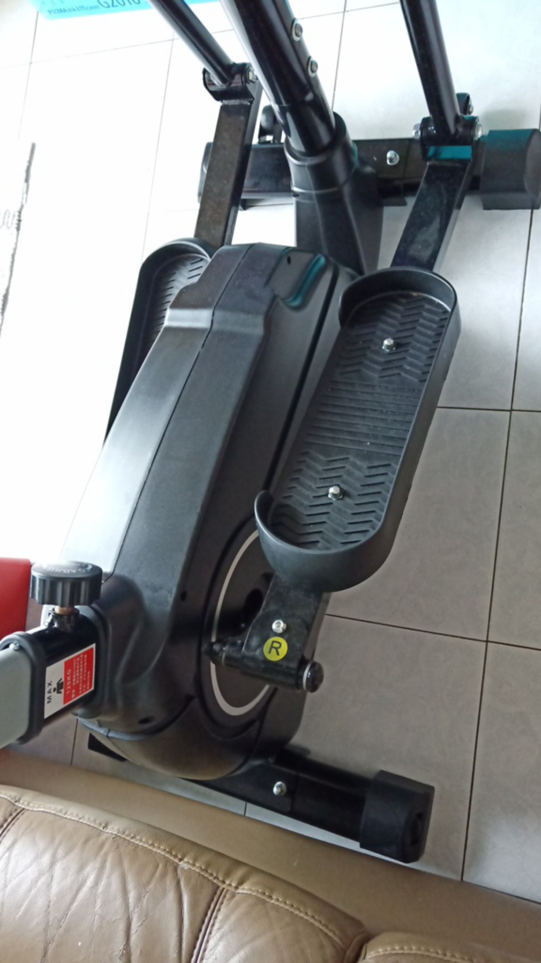 YINGERJAN [SP580] QM1001 2 In 1 Commercial Use Elliptical