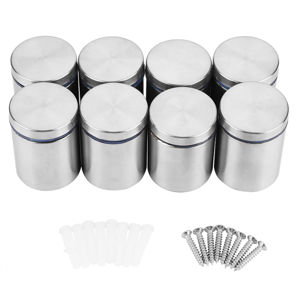8pcs M38 50mm Stainless Steel Advertise Fixing Pin Glass Standoff Mounting Bolt Shopee Malaysia