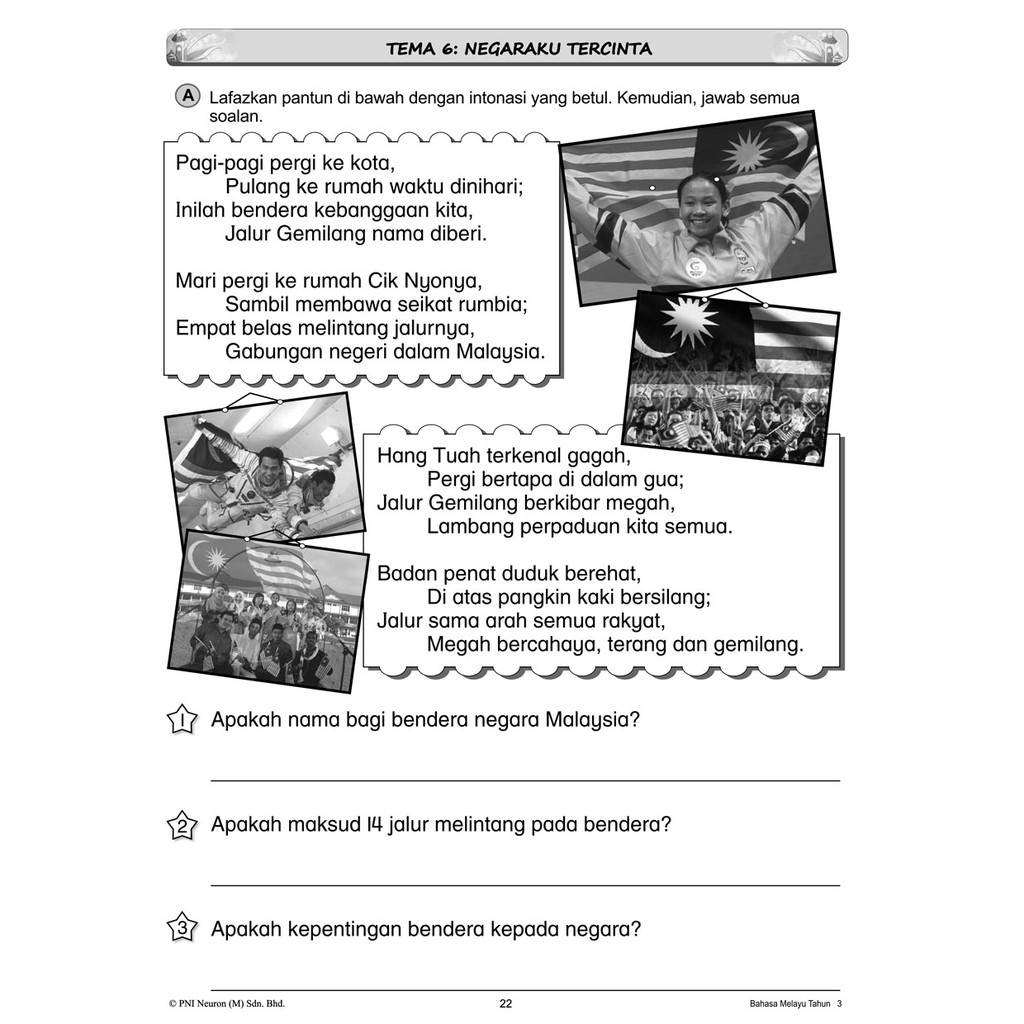 Latihan Bahasa Melayu Tahun 3 Kssr  Tahun 3 bahasa melayu unit 9 seni