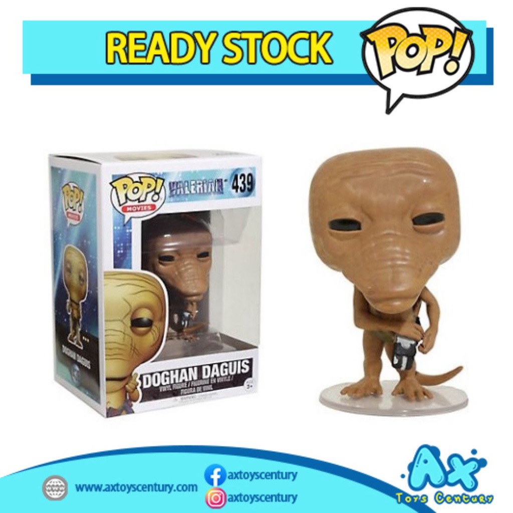 Funko Pop! Valerian and the City of a Thousand Planets - Doghan Daguis #439 100% Genuine