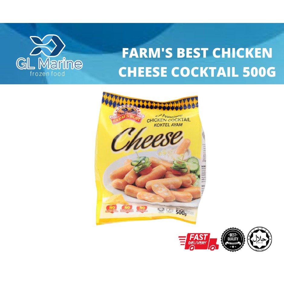 Farm S Best Chicken Cheese Cocktail 500g Shopee Malaysia