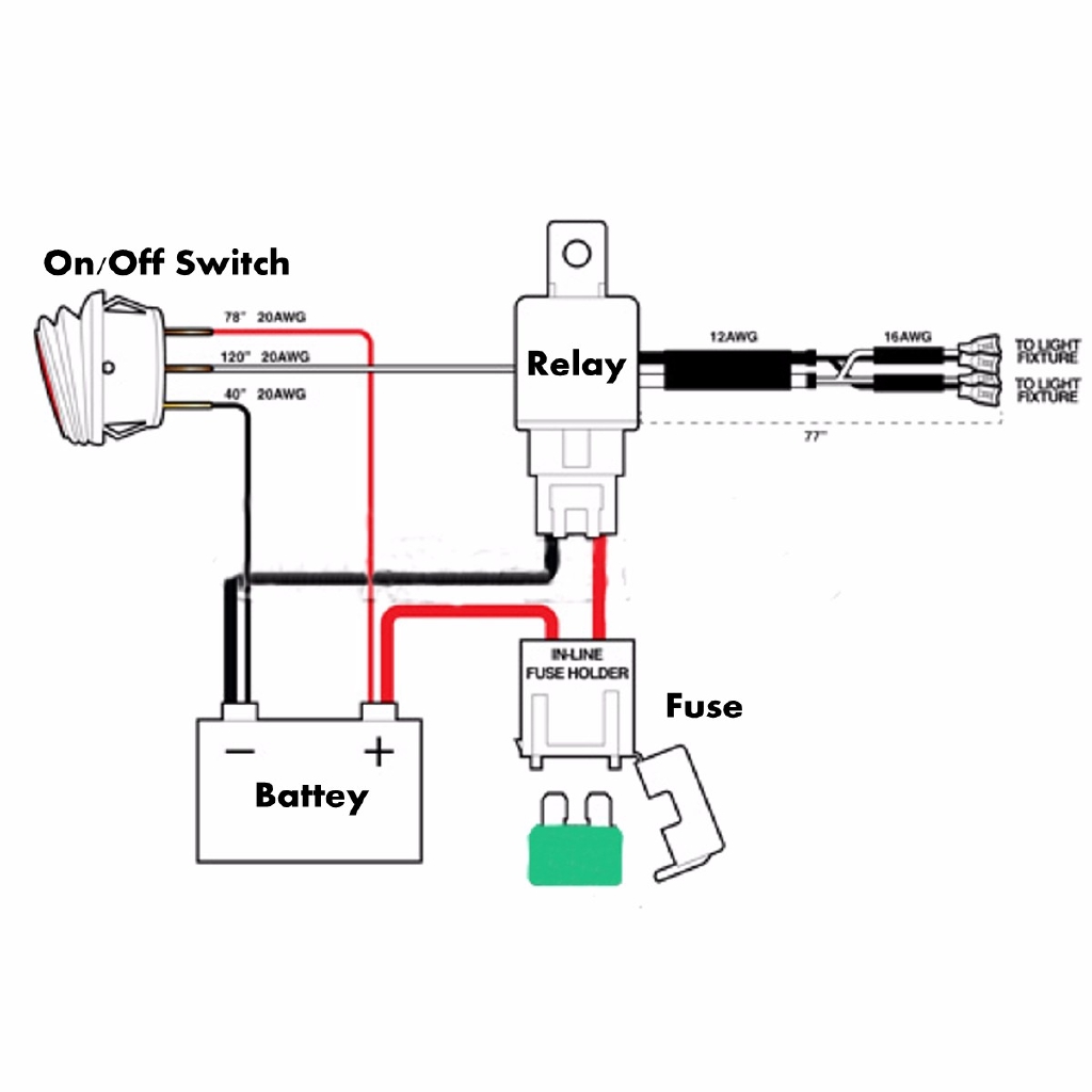 12 volt light relay wiring diagram - IOT Wiring Diagram