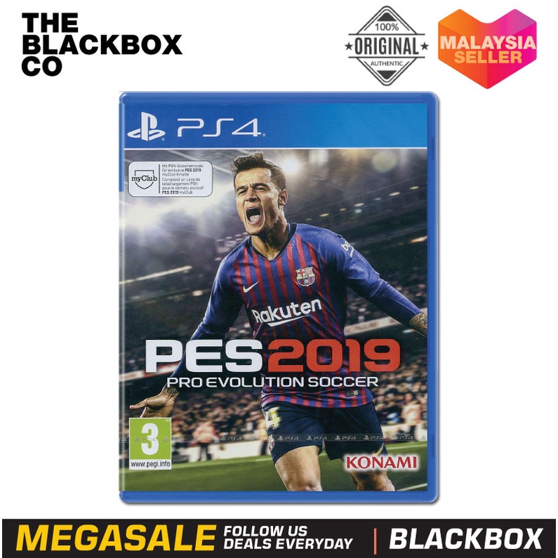PS4 Pro Evolution Soccer 2019 PES 2019 Standard Edition | Shopee Malaysia