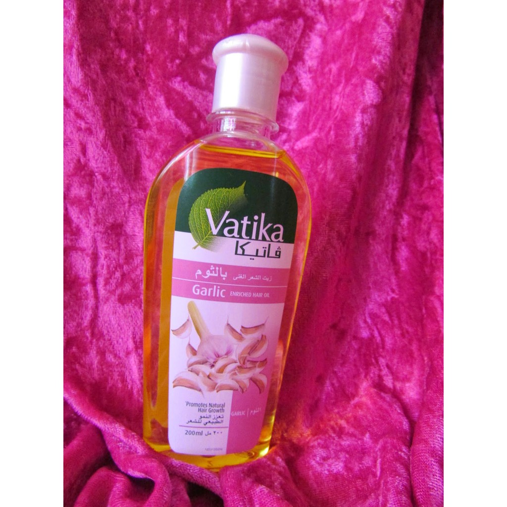 Vatika Garlic Enriched Hair Oil 200 ml (Promotes Natural Hair Growth